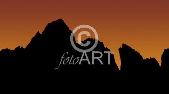 Abendstimmung - Dolomiten