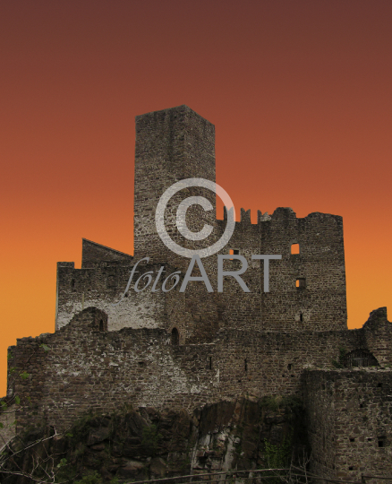 Abendstimmung - Schloss Hocheppan