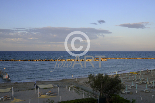 Abendstimmung am Strand
