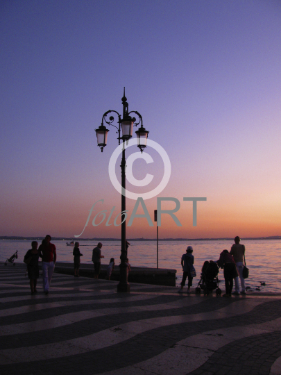 Abendstimmung, Gardasee