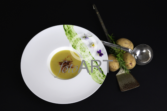 Altbayerische Kartoffelsuppe