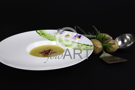 Altbayerische Kartoffelsuppe