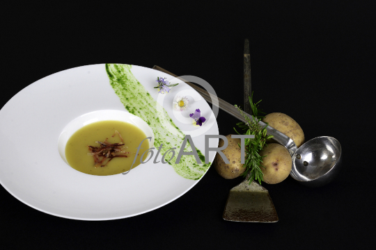Altbayerische Kartoffelsuppe