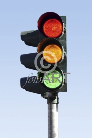 Ampel, rot, gelb, grün