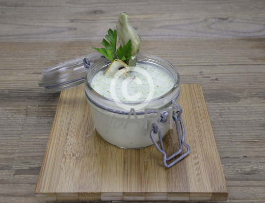 Artischocken-Champignon-Süppchen