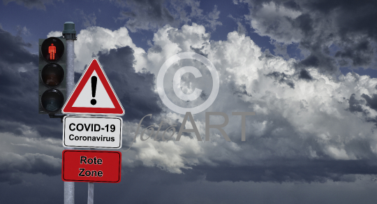 Corona-Ampel – rote Zone