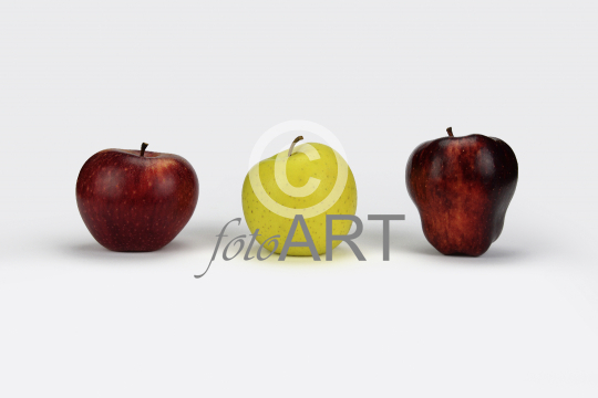 Drei Äpfel