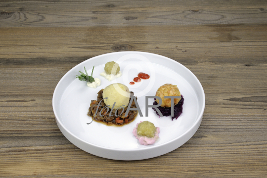 Dreierlei Kartoffelknödel