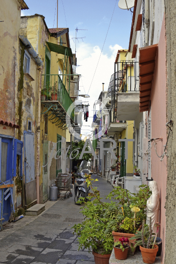 Enge Gasse auf Ischia