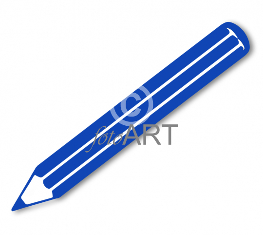Farbstift blau