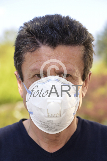 FFP2- Atemschutzmaske, Gesichtsmaske