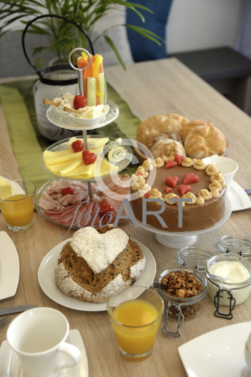 Frühstückstisch