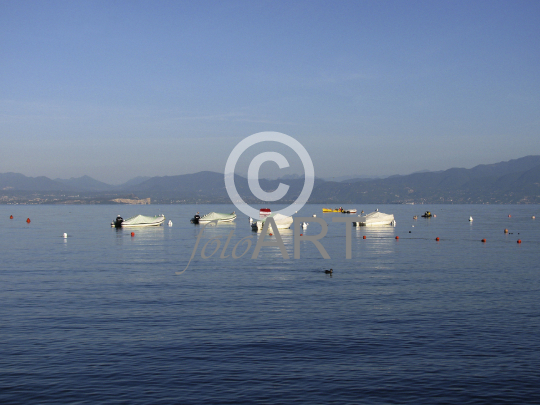 Gardasee im Morgengrauen