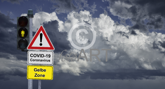 Gelbe Zone - Coronavirus