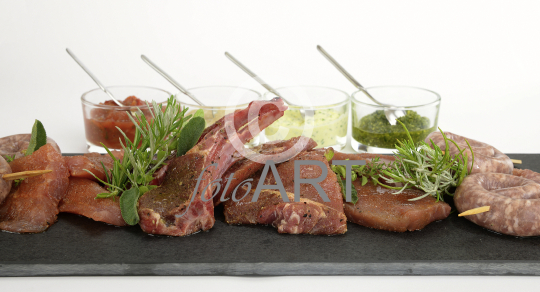 Grillfleisch