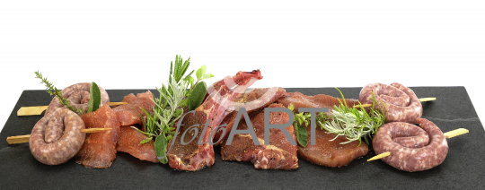 Grillfleisch