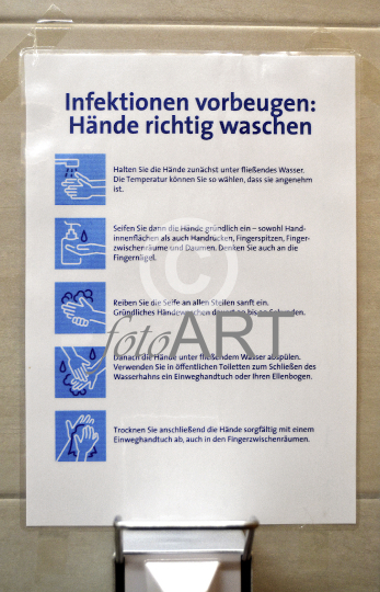 Hände richtig waschen