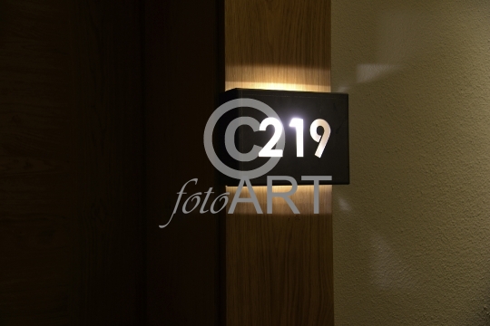 Hotelzimmer, Zimmernummer