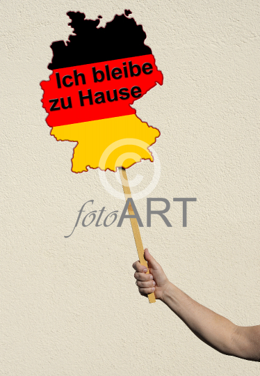 Ich bleibe zu Hause!