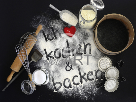 Ich liebe Kochen und Backen