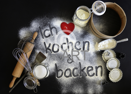 Ich liebe Kochen und Backen