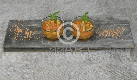 Linsensuppe