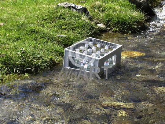 Mineralwasser, wassergekühlt