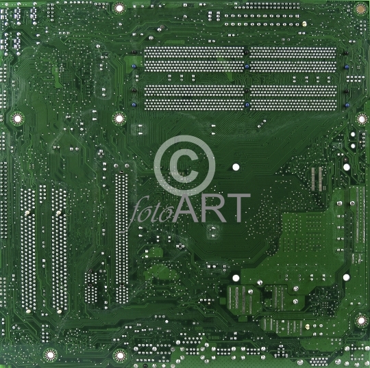 Motherboard Rückseite