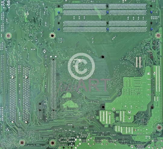 Motherboard Rückseite