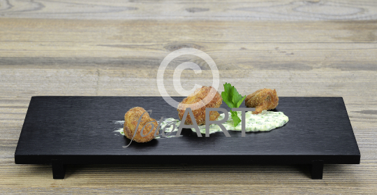 Panierte Champignons