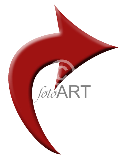 Pfeil rot