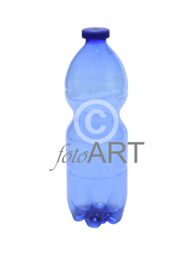 Plastikflasche, freigestellt