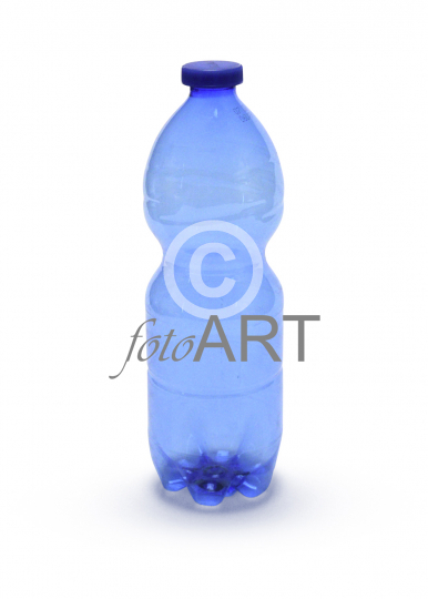 Plastikflasche, freigestellt