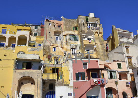 Procida, Ortsteil Corricella, Detailansicht