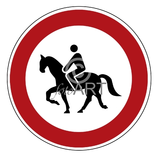 Reiten verboten