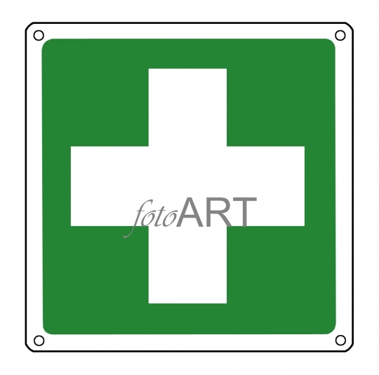 Rettungsschild: Erste Hilfe!