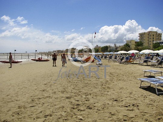 Rimini, Strand