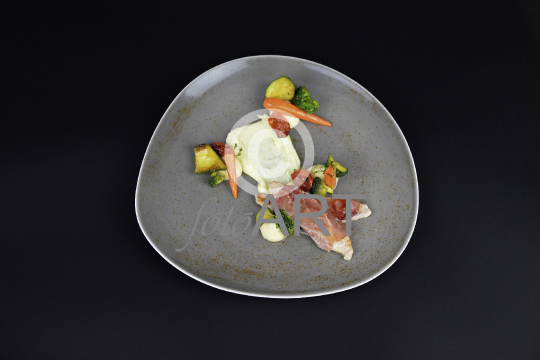 Saltimbocca auf Kartoffelpüree