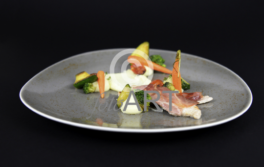 Saltimbocca auf Kartoffelpüree
