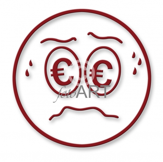 Smiley Eurostyle traurig