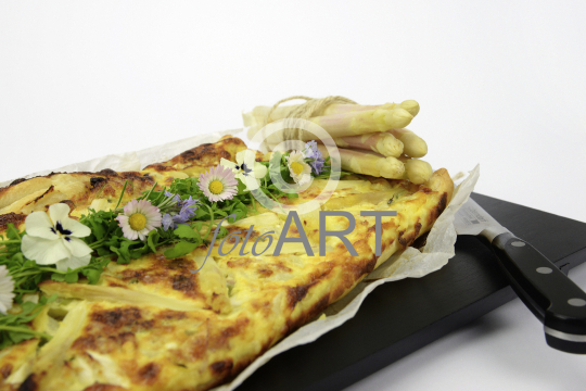 Spargel-Quiche
