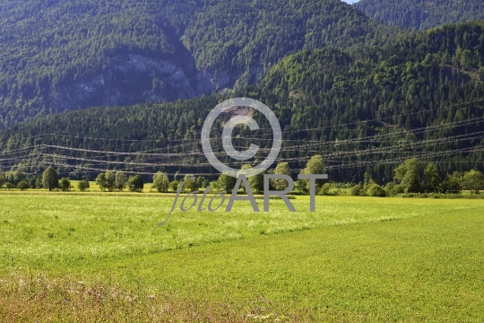 Stromleitungen, Freileitungsmasten