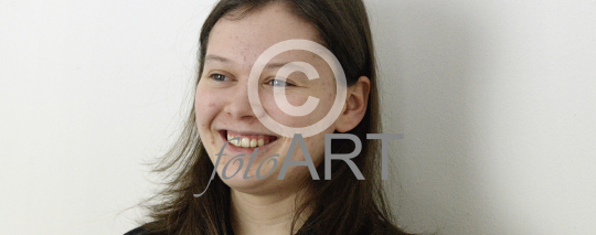 Teenager mit Pickeln