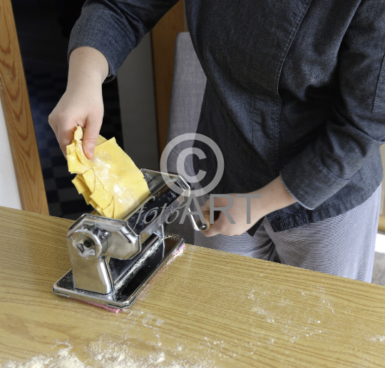 Teigtaschenherstellung