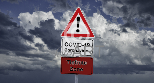 Tiefrote Zone - Coronavirus