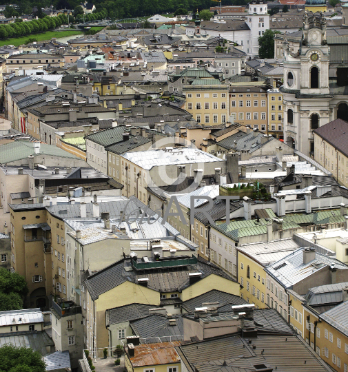 Über den Dächern von Salzburg