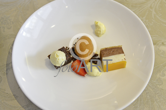 Variation von der Schokolade