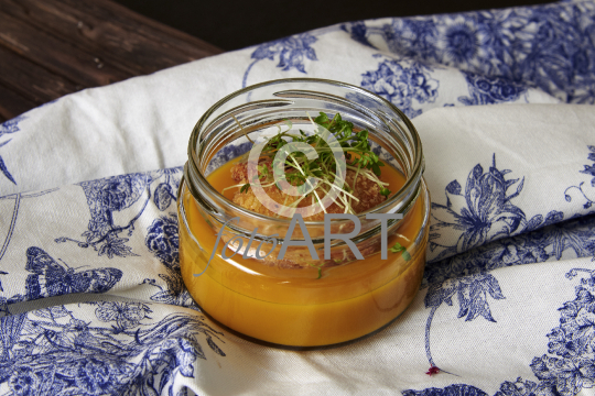 Veganes Menü: Süßkartoffelcreme