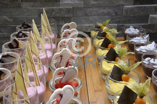 Verschiedene Desserts