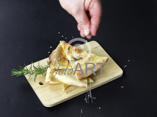 Weiße Pizza